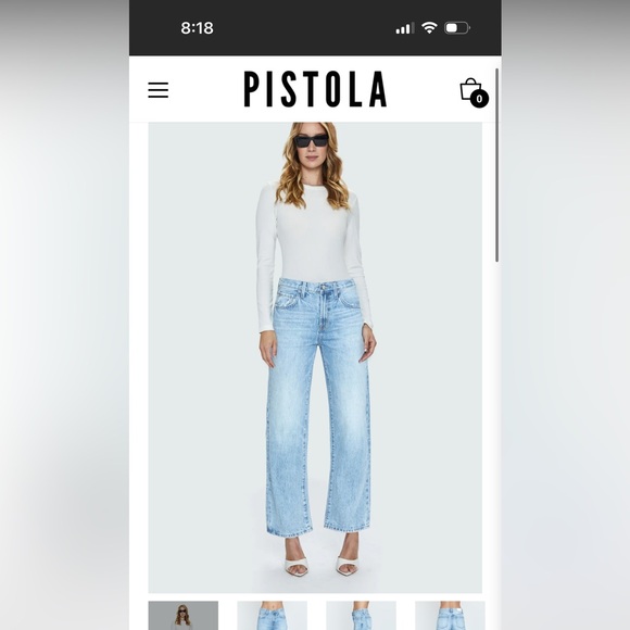 pistola Denim - Pistola jeans